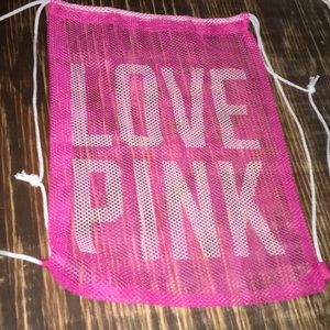 💕Vs pink drawstring bag💕